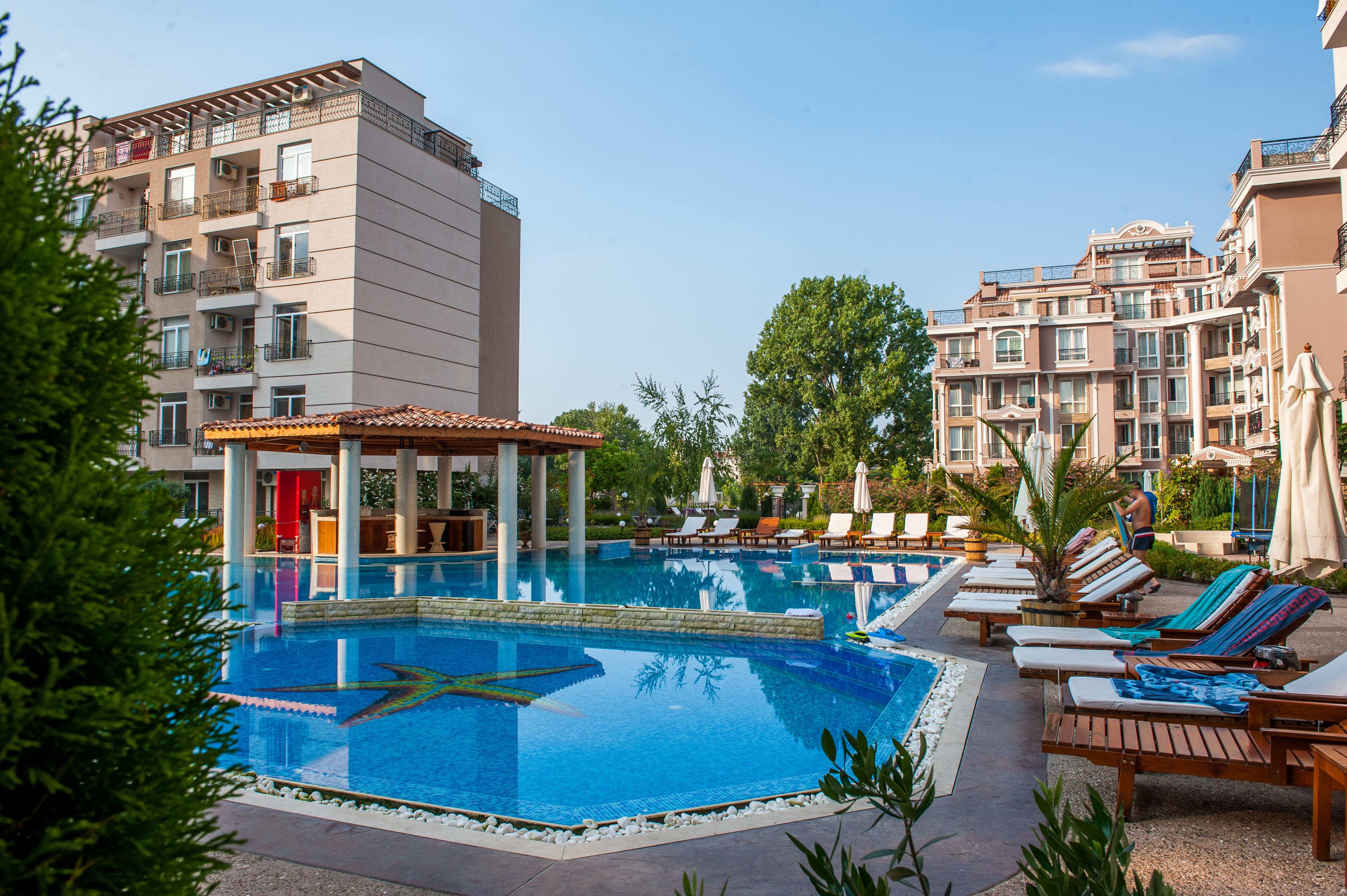 Aparthotel Dawn Park Complex Sluneční pobřeží Exteriér fotografie